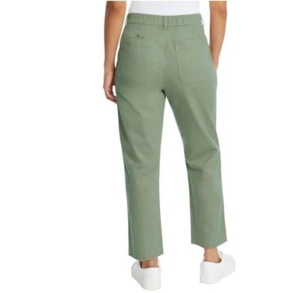 G.H. Bass & Co. Ladies' Chino Pant (Green, 10) - Picture 2 of 3
